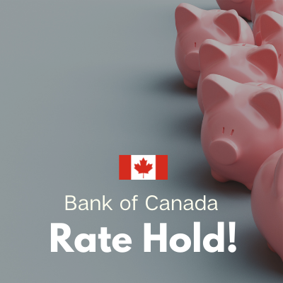 April 16 - 2025 - Bank of Canada holds policy rate at 2.75%